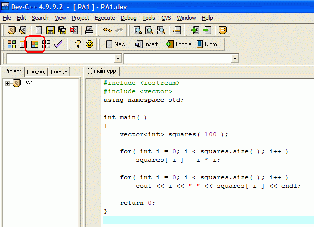 Dev c++ compiler setup